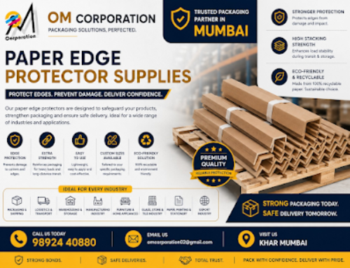 Paper Edge Protector Supplies in Mumbai – Reliable Packaging Protection by OM Corporation