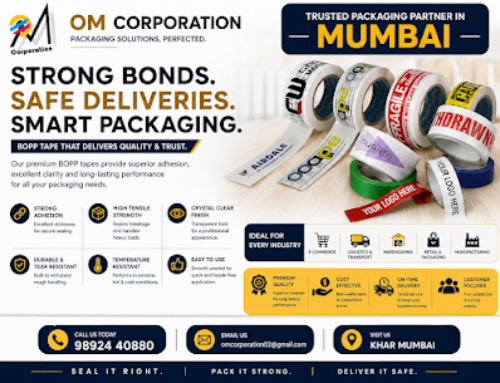 Strong Bonds. Safe Deliveries. Smart Packaging – The Future of Secure Packaging by OM Corporation in Khar Mumbai