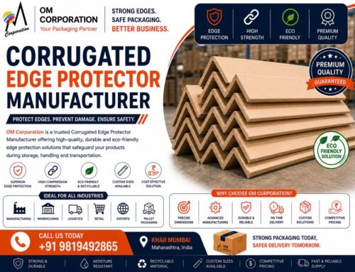 Corrugated Edge Protector Manufacturer – Premium Edge Protection for Safer Packaging