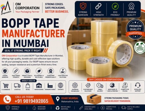 BOPP Tape Manufacturer in Mumbai – High-Performance Packaging Solutions for Every Industry