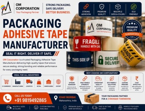 Packaging Adhesive Tape Manufacturer – Premium Sealing Solutions for Reliable Packaging
