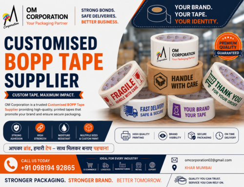 Customised BOPP Tape Supplier – Strengthen Your Brand with Premium Packaging Solutions