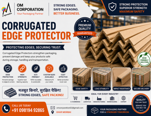 Corrugated Edge Protector – Premium Edge Protection Solutions by OM Corporation